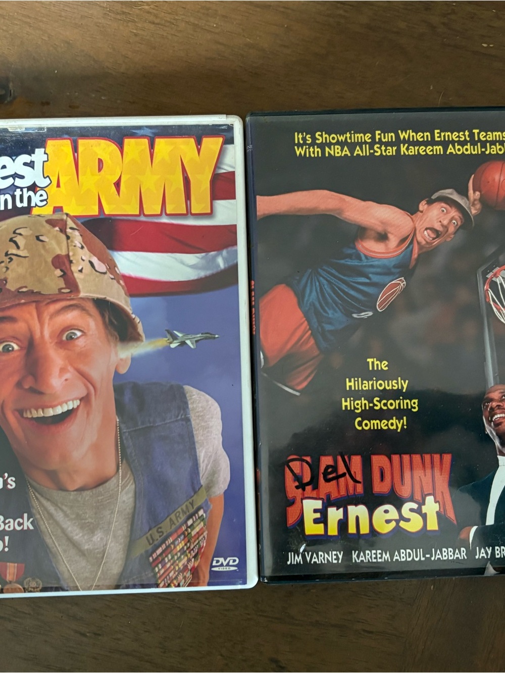 Ernest 2-Movie DVD Lot: Ernest in the Army + Slam Dunk Ernest PG FS NTSC
